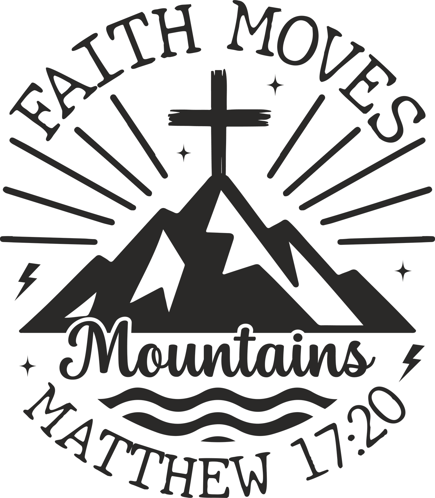 faith moves mountains