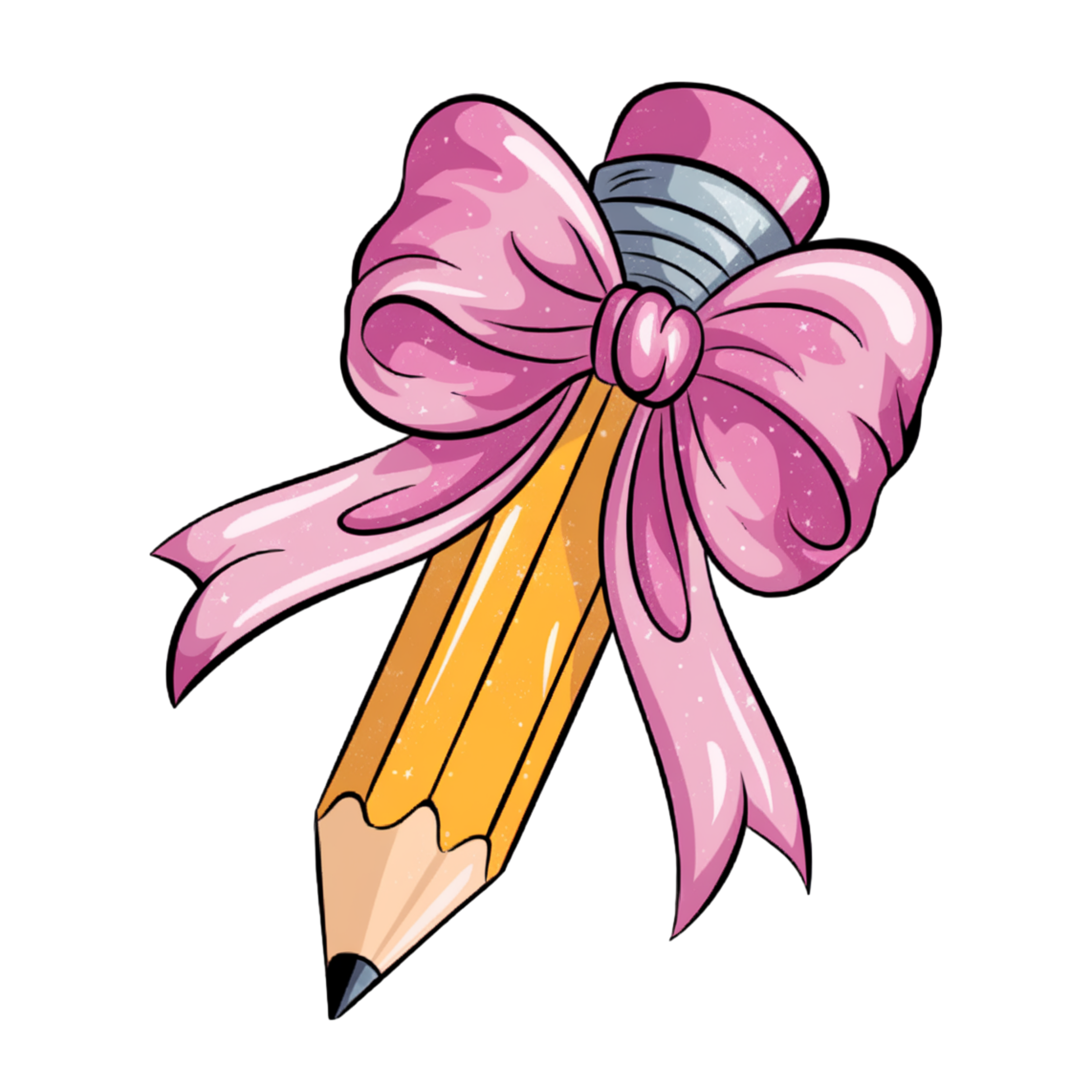 Back to School 413 - Teacher Coquette Bow