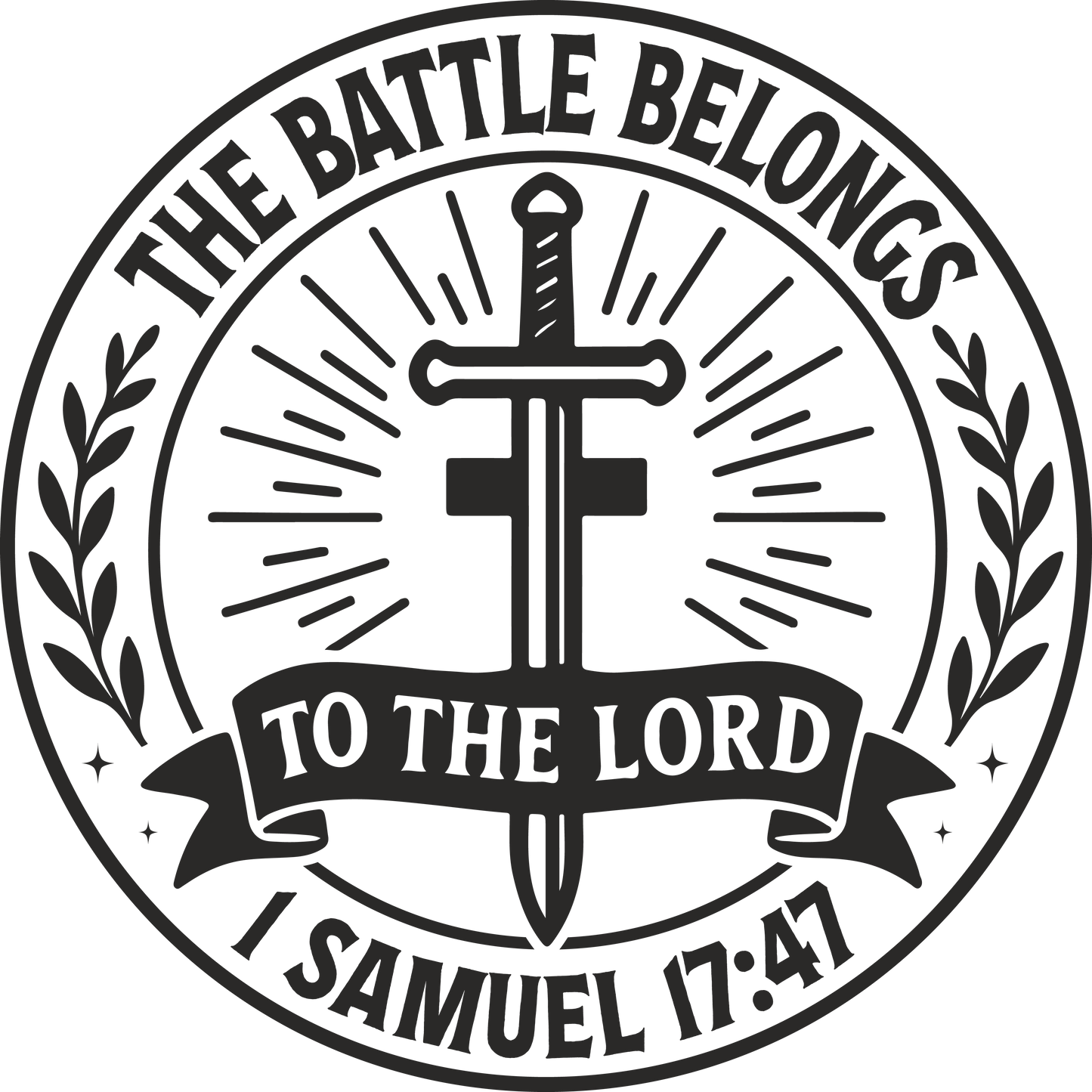 the battle belongs to the lord