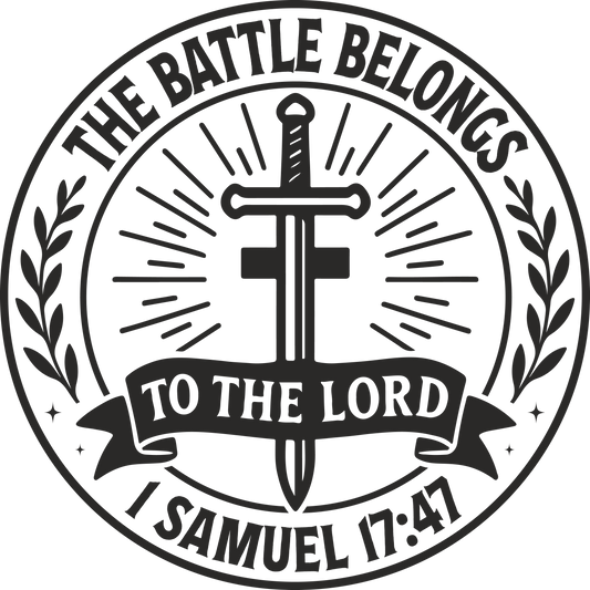the battle belongs to the lord