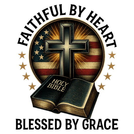 FAITHFUL BY HEART HOLY BIBLE BLESSED BY GRACE 1