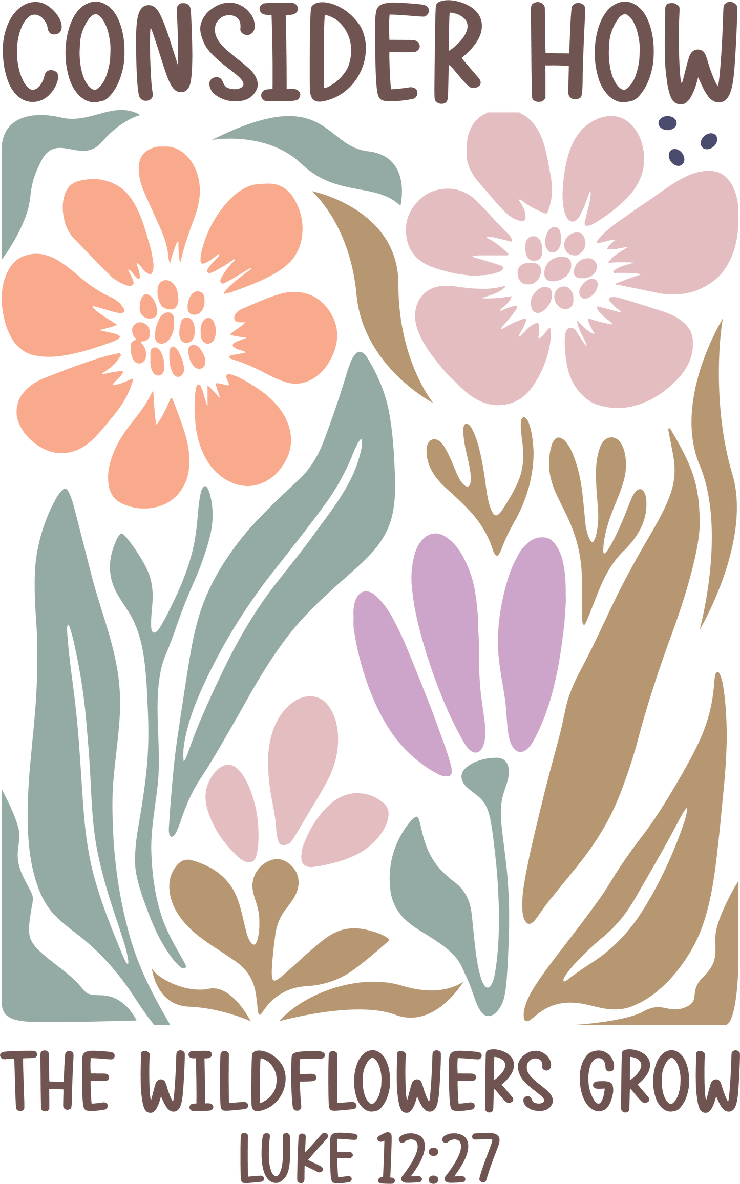 Consider how the wildflowers grow 1