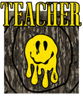Randomness 1618 - Teacher Camo Smiley