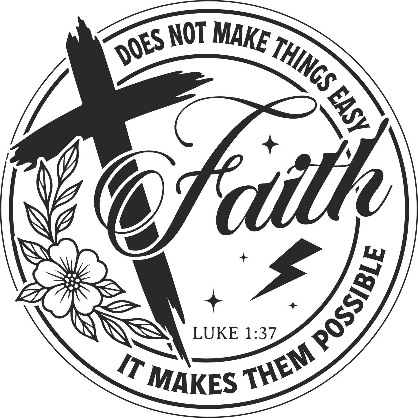 does not make things easy faith
