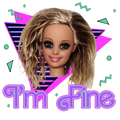 Randomness 873 - Im Fine Blonde Barbie