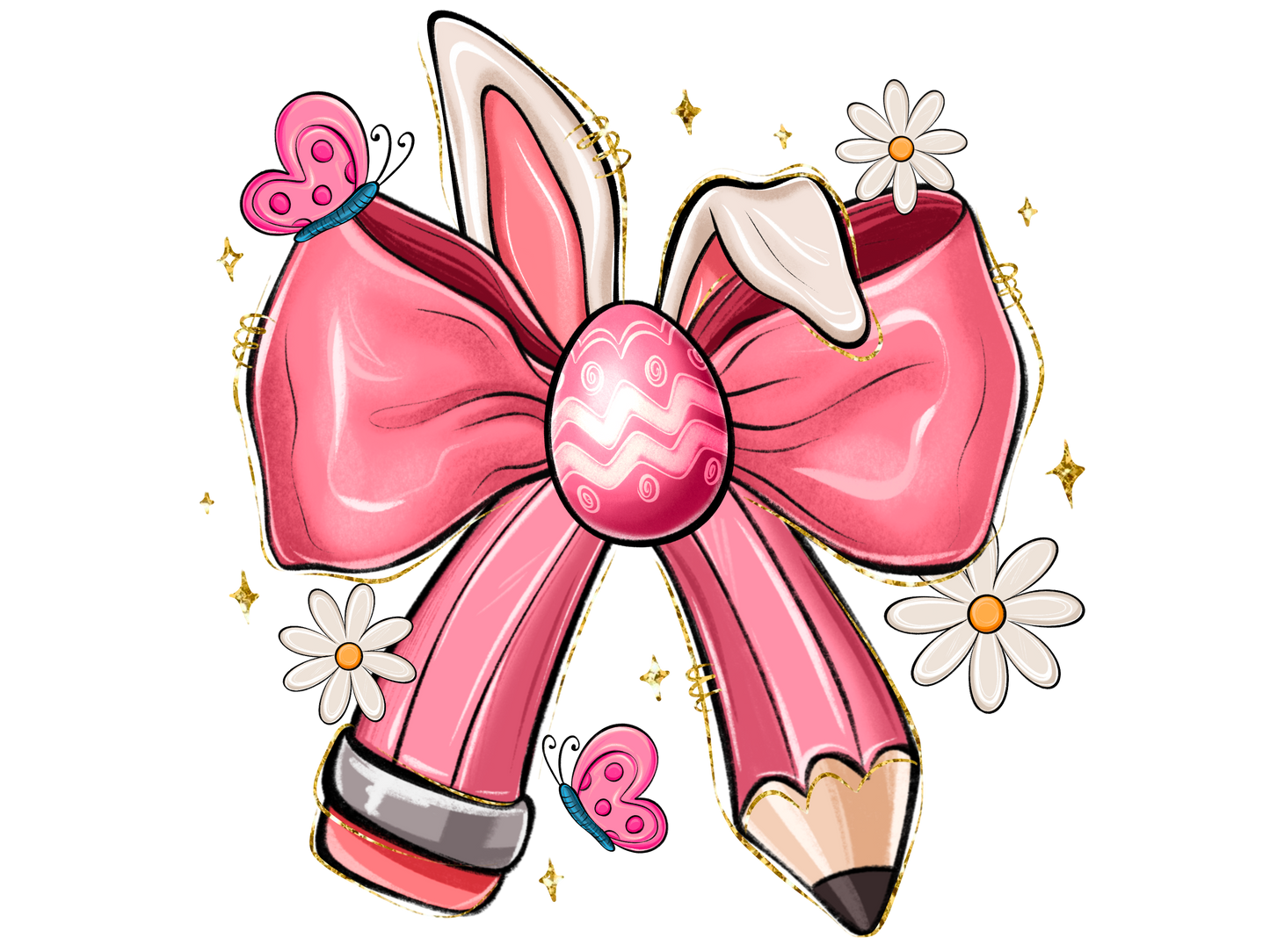 Teacher 225 - Easterteacherbow