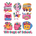 Back to School 330 - Happy 100 Days Of School Design