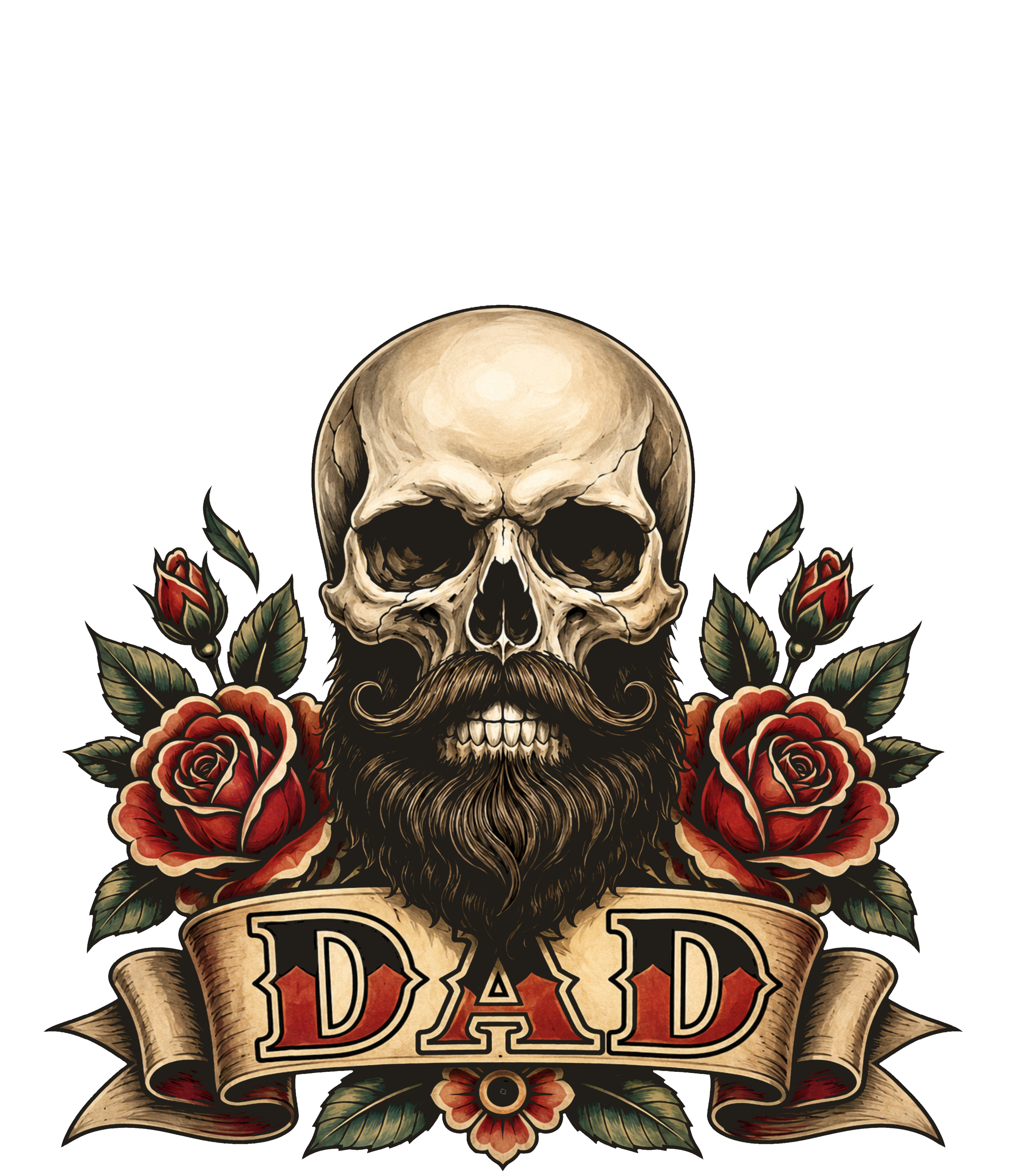 Randomness 520 - Dad Skull Beard