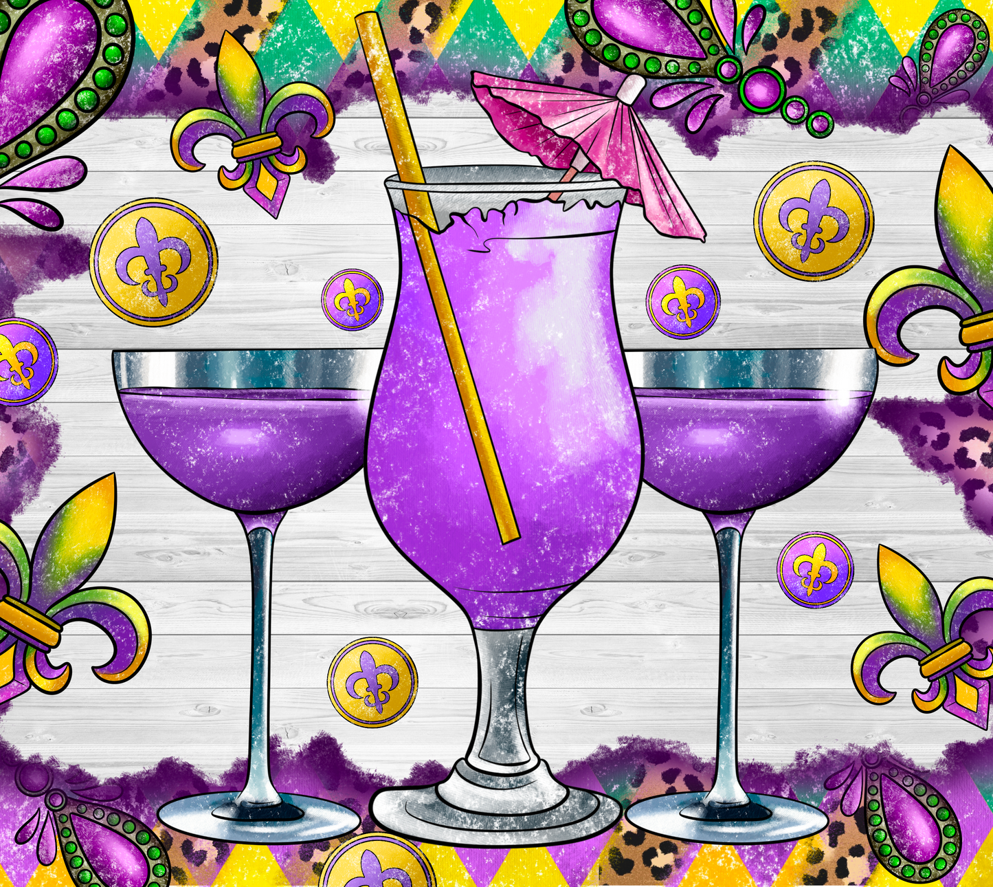 Mardi Gras 758 - Mardigrasdrinktumbler 2