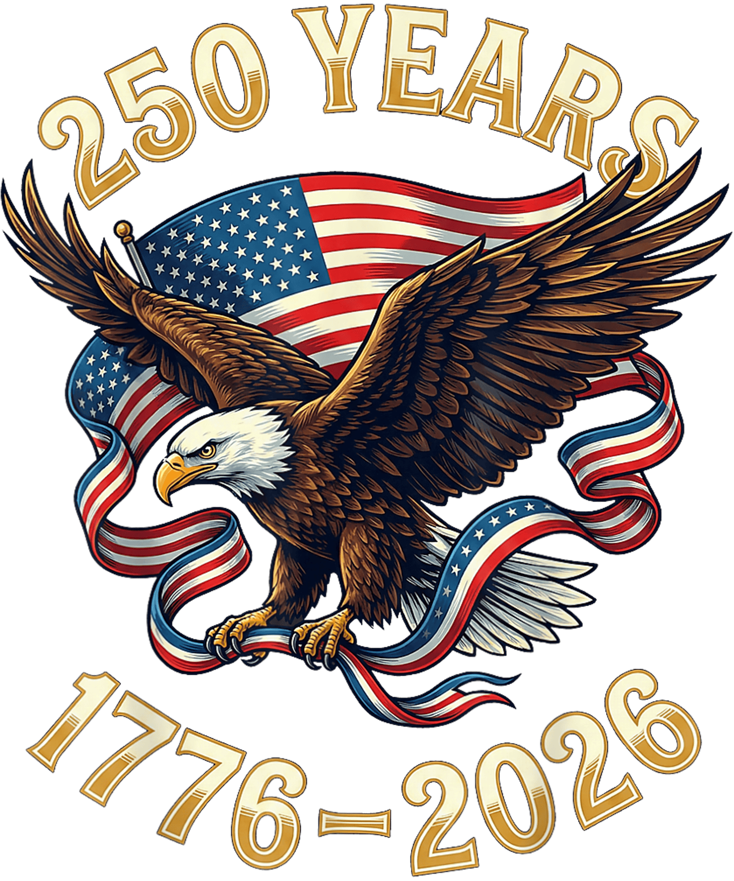 4th of July 324 - America Flag 250 Anniversary Usa Shirt 1776 2026 4th Of July T Shirt