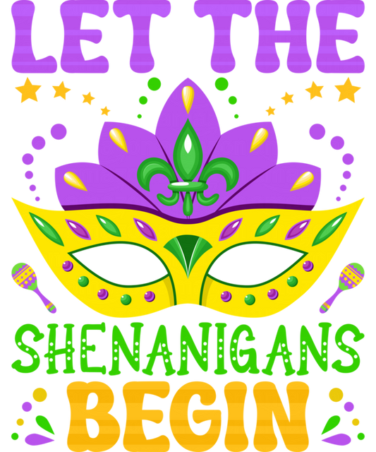 Mardi Gras 515 - Let The Shenanigans Begin Mardi Gras Sweatshirt (1)