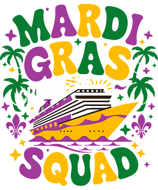 Mardi Gras 601 - Mardi Gras Cruise Crew 2026 Family Friend Group Vacations Sweatshirt (5)