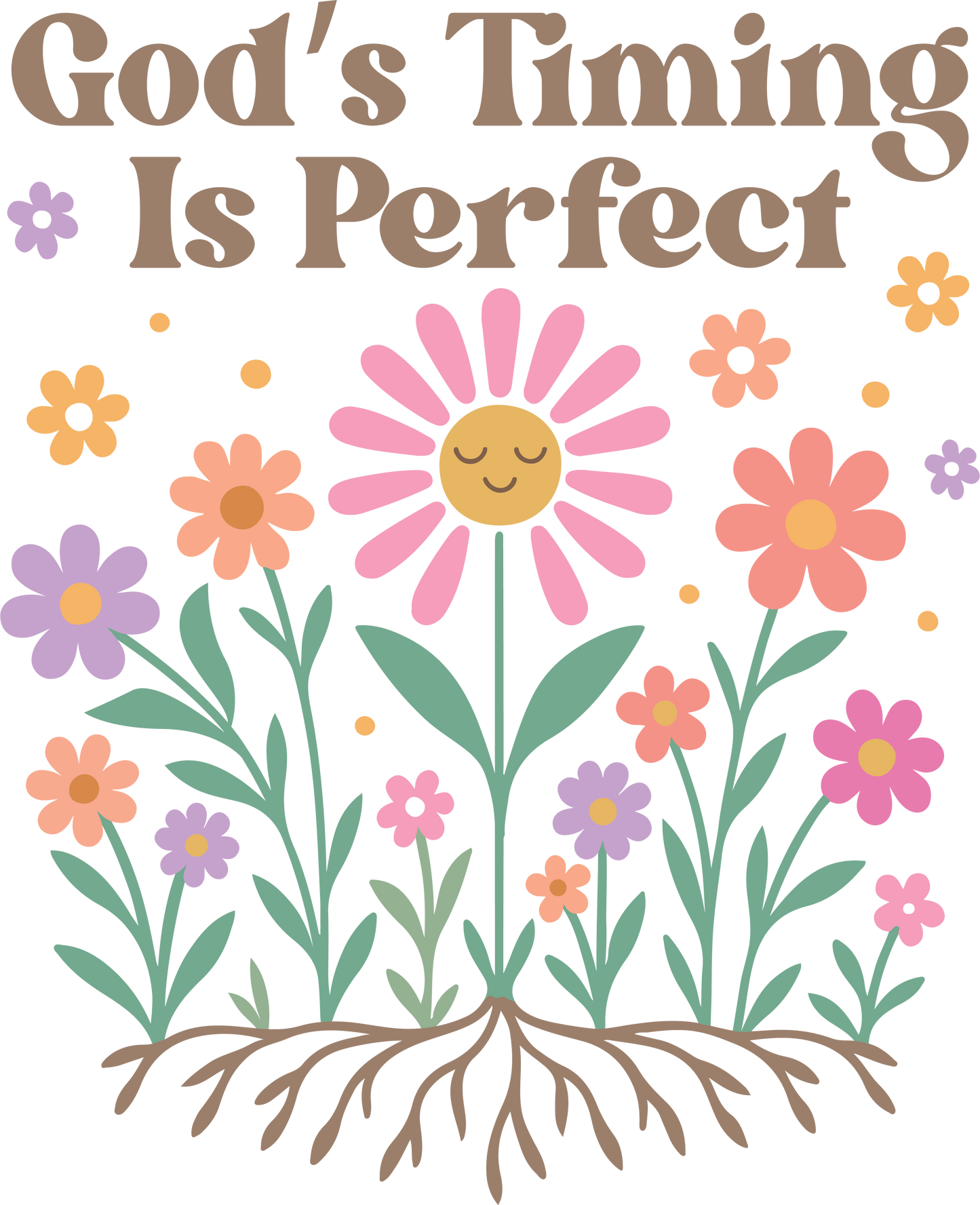 god's timing is perfect 1