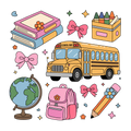 Back to School 44 - 242. Retro Coquette Back To School Png