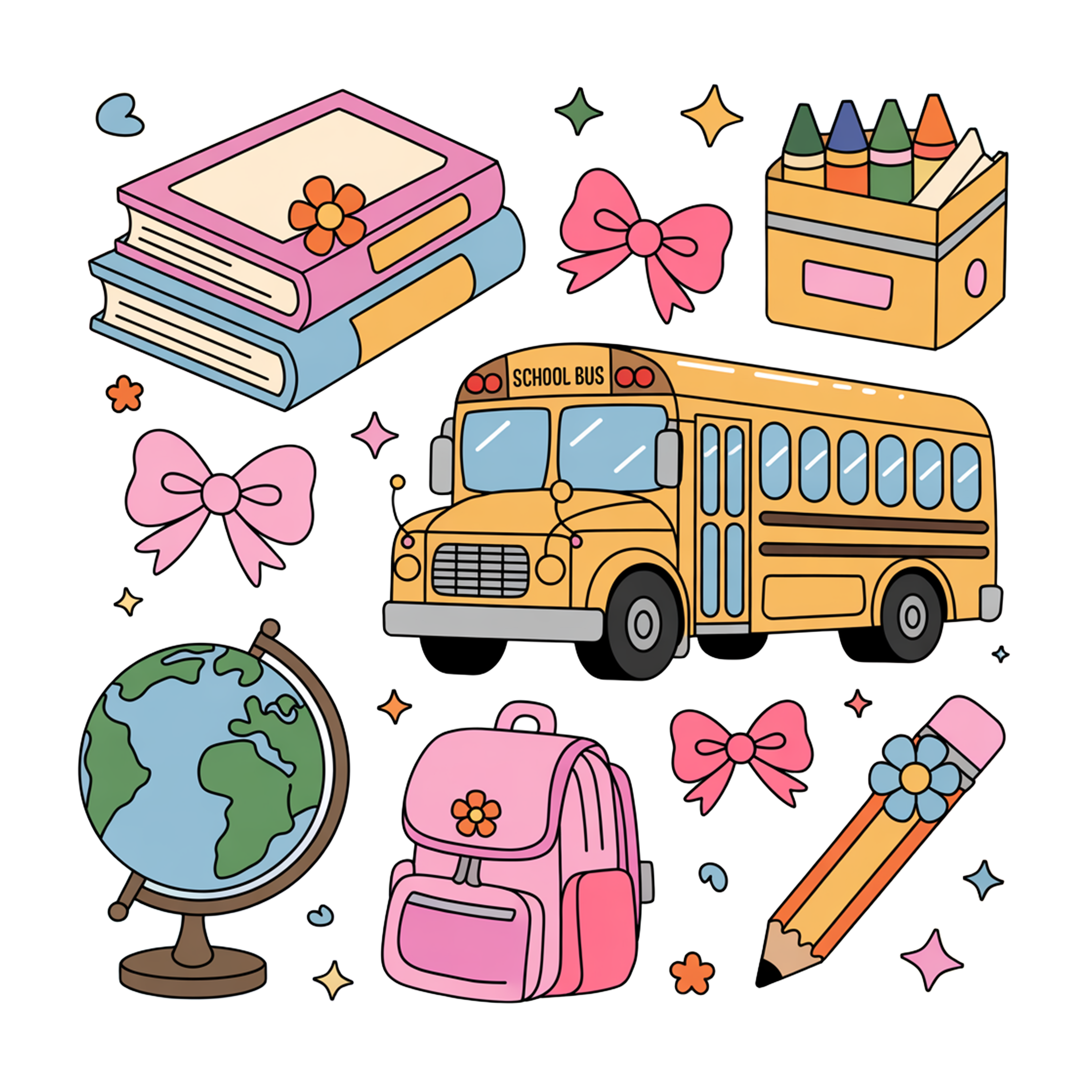 Back to School 44 - 242. Retro Coquette Back To School Png
