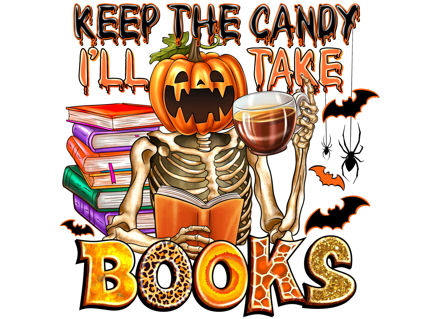Teacher 409 - Keepthecandyilltakebooks