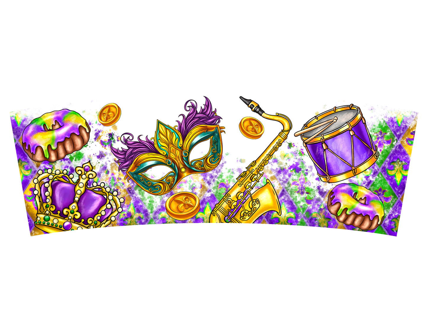 Mardi Gras 747 - Mardigrascow40oztumbler2