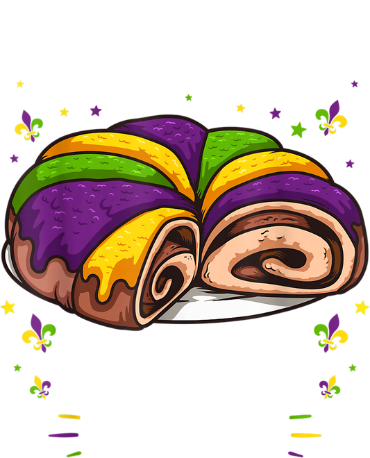 Mardi Gras 586 - Mardi Gras Costume King Cake Calories Don T Count T Shirt
