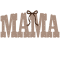 Randomness 1013 - Mama Brown Dots Bow
