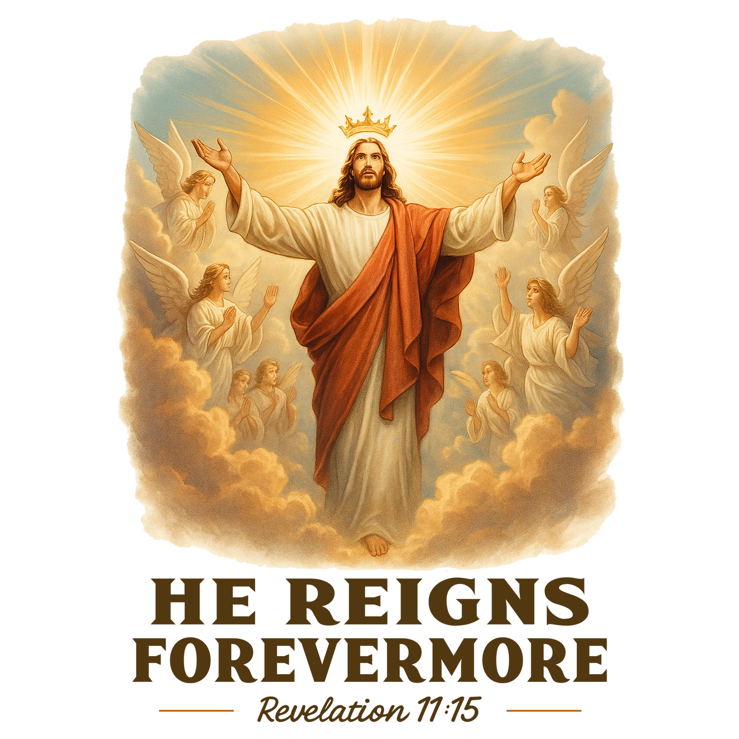 HE REIGNS FOREVERMORE