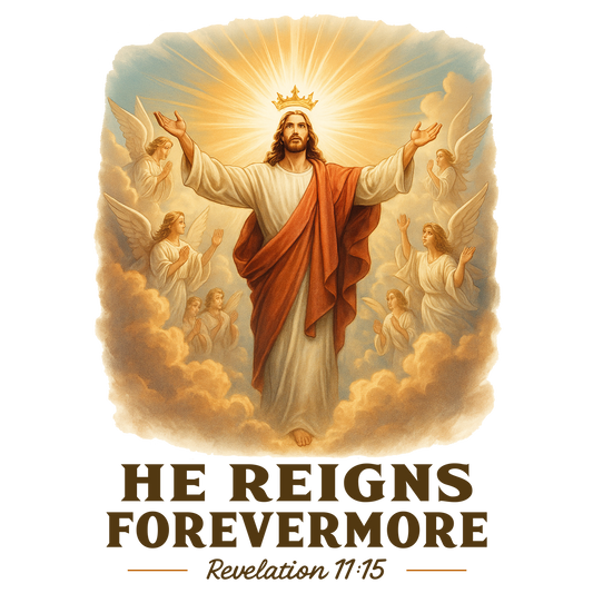 HE REIGNS FOREVERMORE