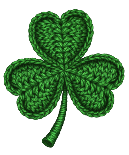 St. Patrick's Day 60 - Faux Yarn Shamrock St Patricks 138885420 Faux Yarn Shamrock St Patricks Day