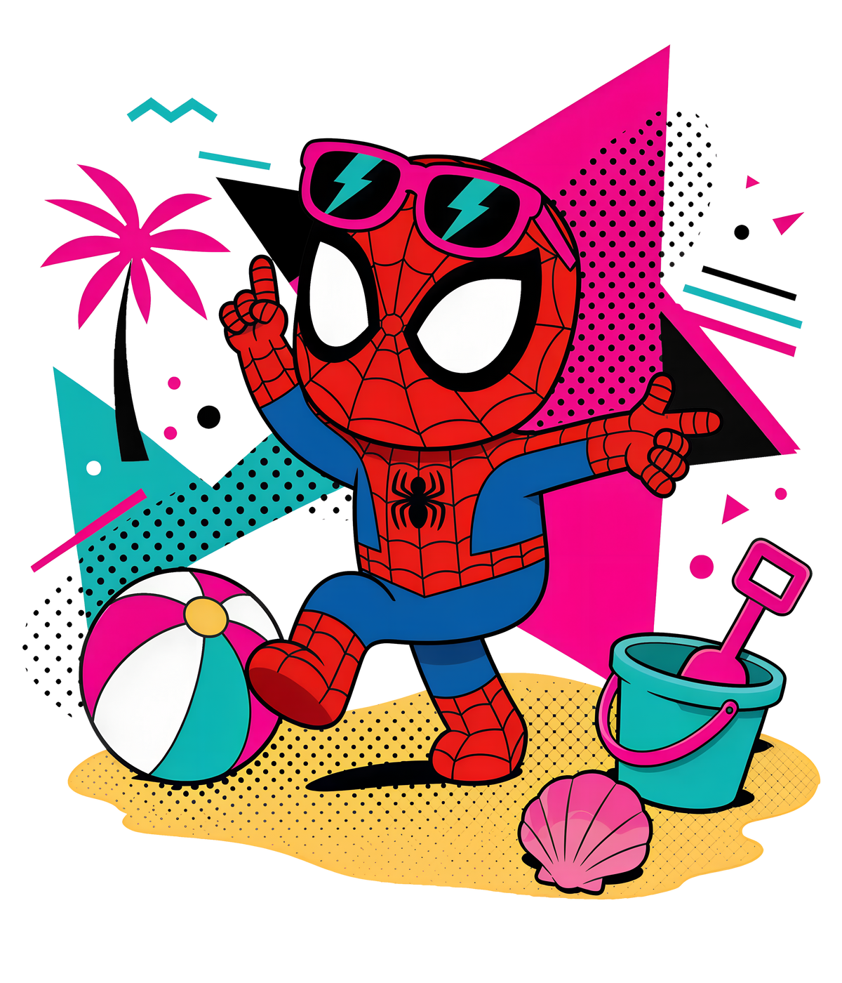 Randomness 1565 - Spiderman Beach