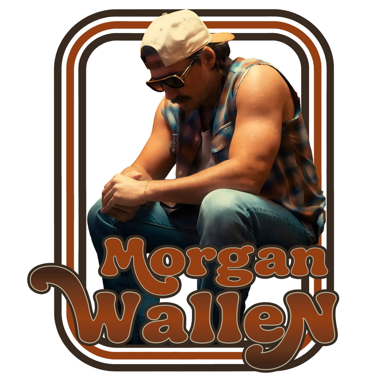 Randomness 1155 - Morgan Wallen Retro Back
