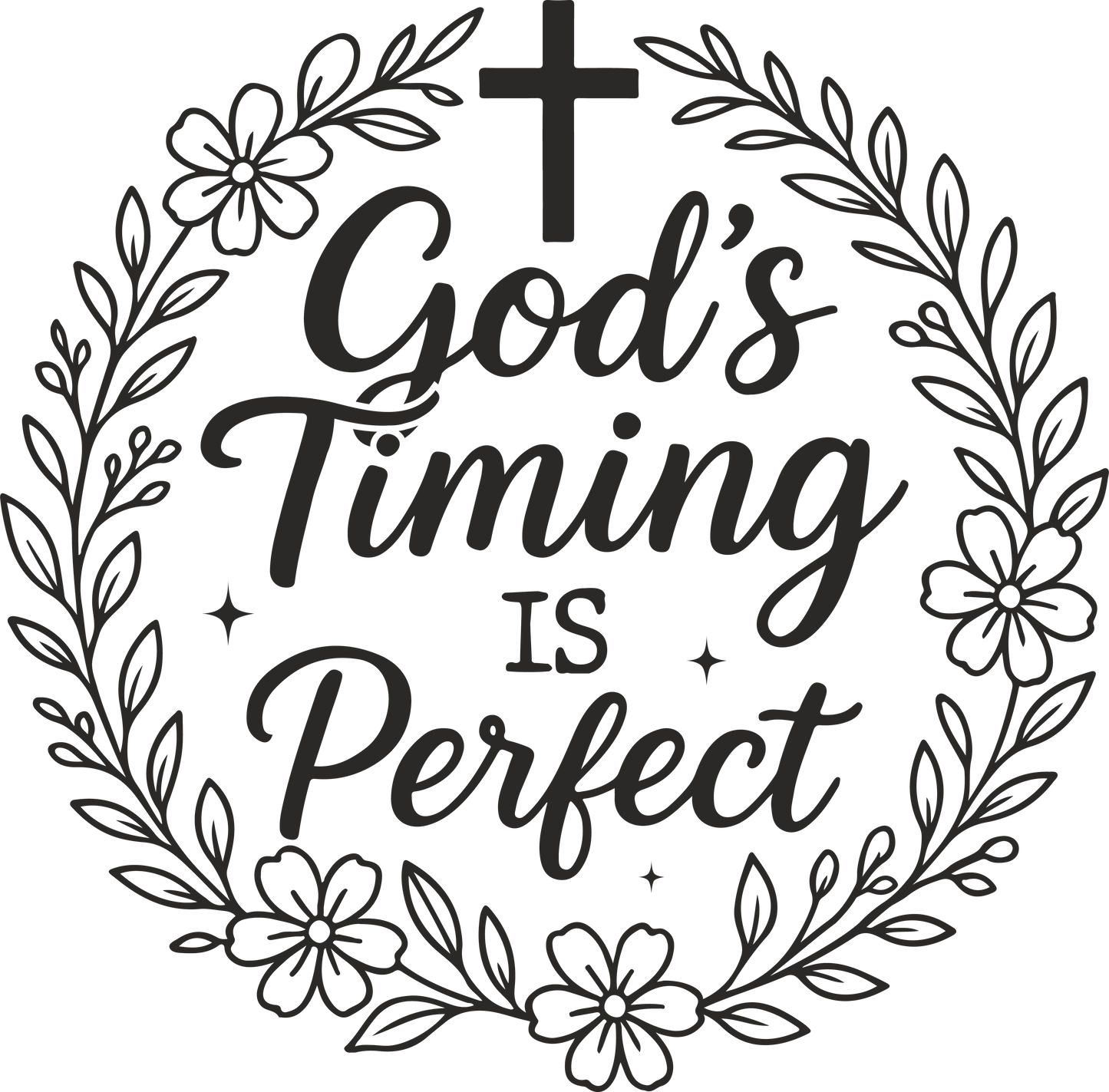 god's timing is perfect