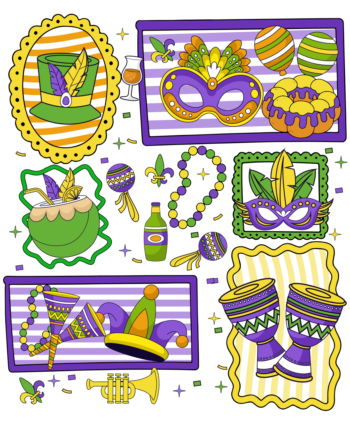 Mardi Gras 879 - Or 13122025 Vtn Mardi Gras Doddles