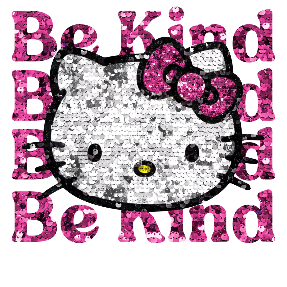 Randomness 821 - Hello Kitty Sequin Pink
