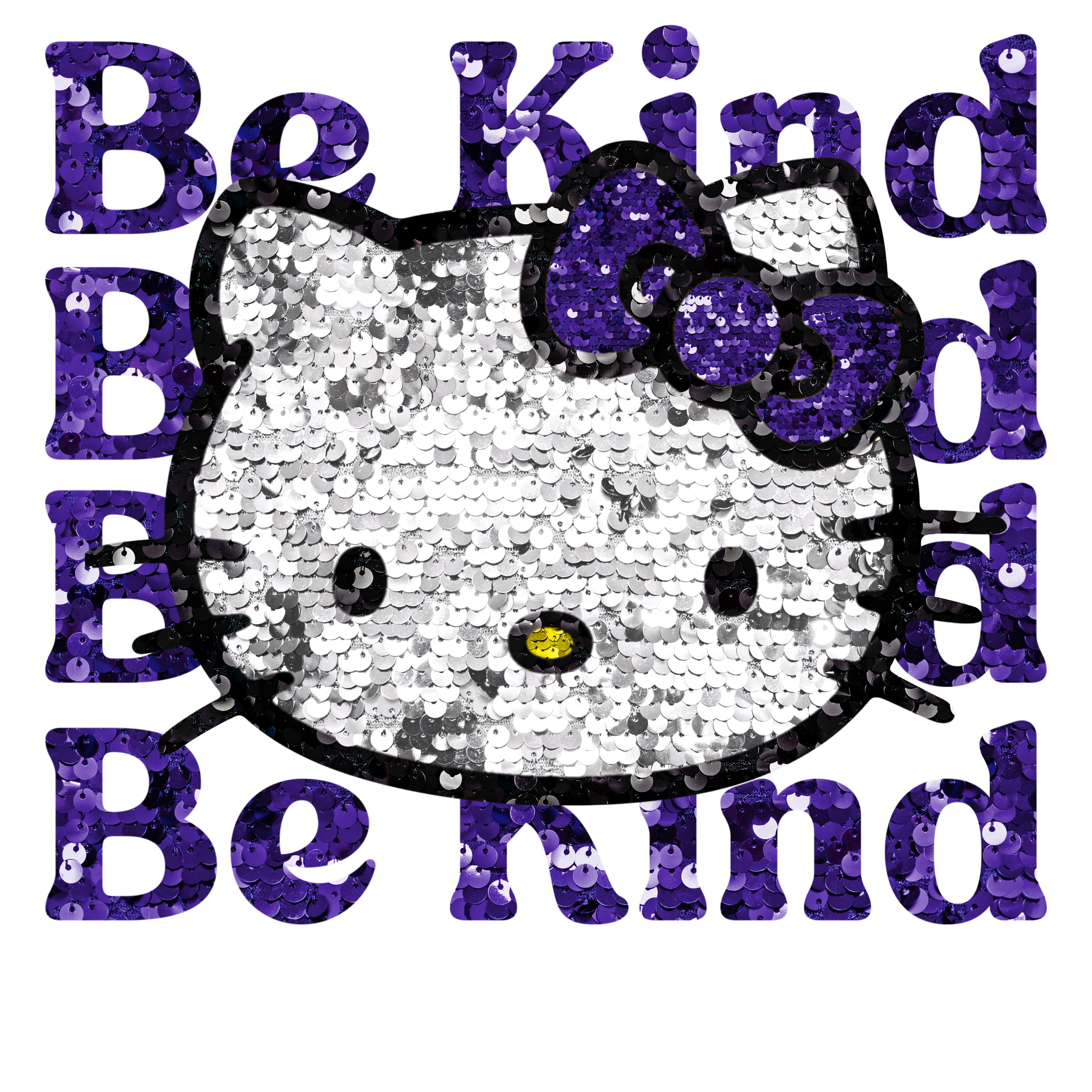 Randomness 1394 - Purple Kitty