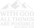 Christian 704 - With God  All Things Are Possible