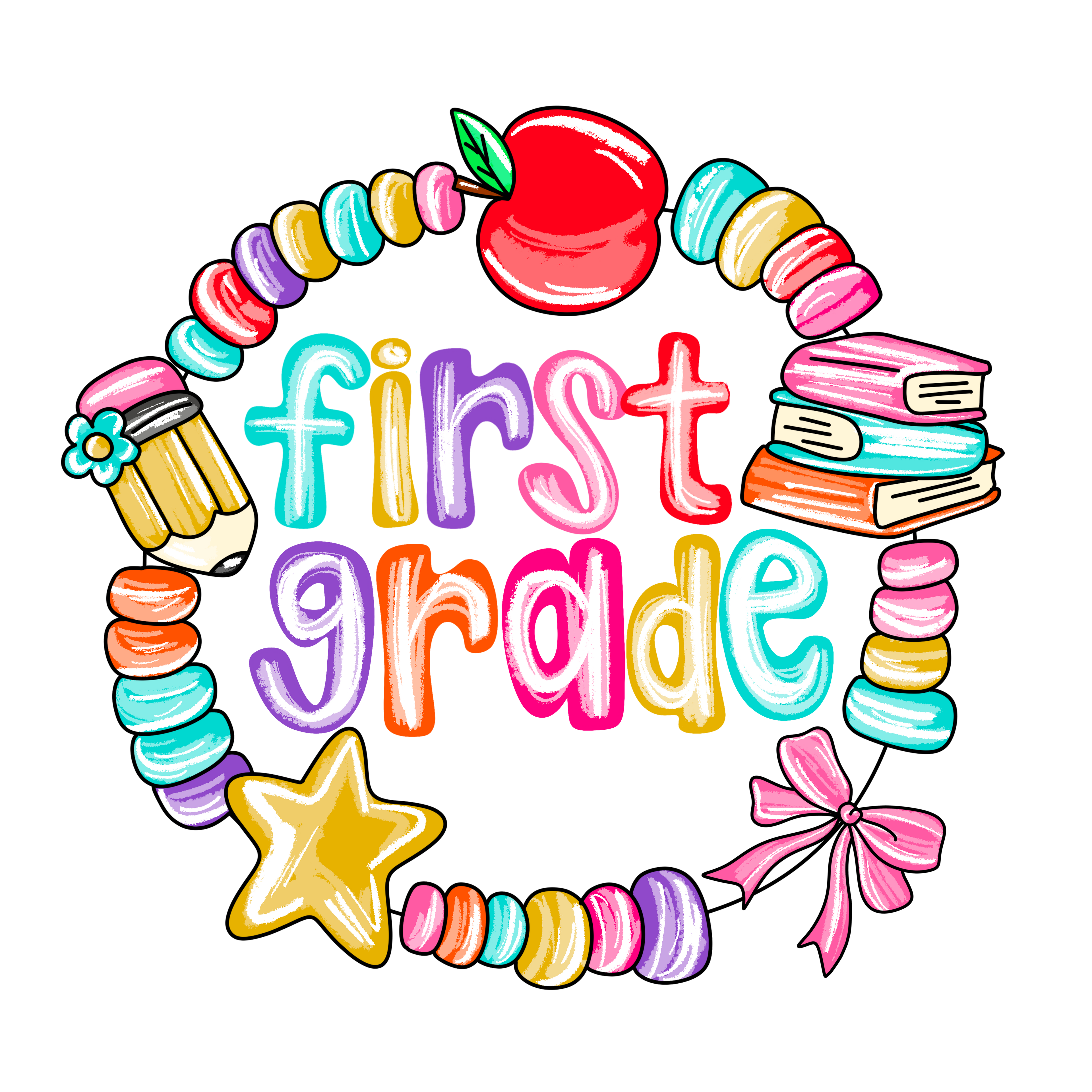 Back to School 32 - 1st Grade Bracelet