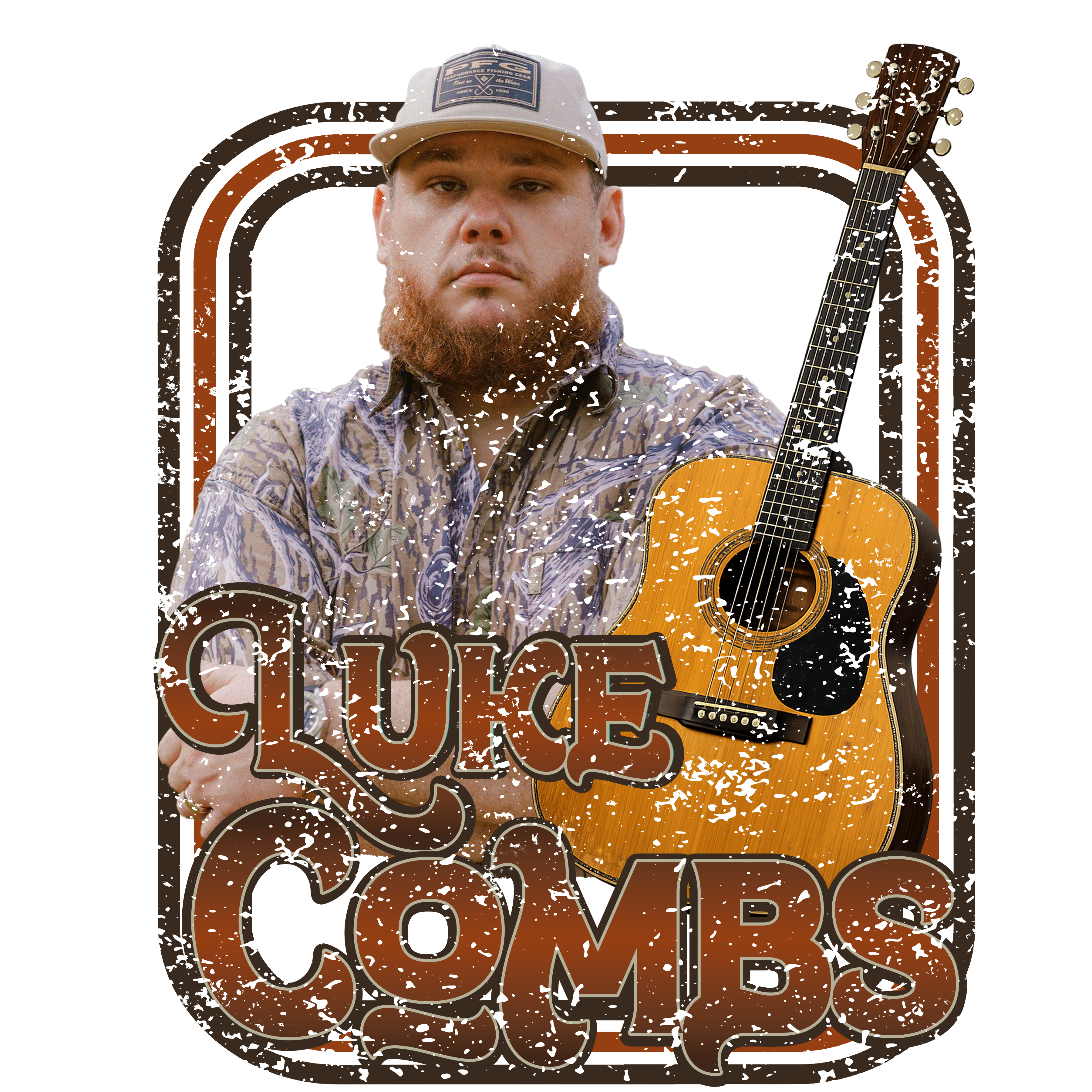 Randomness 998 - Luke Combs Distressed