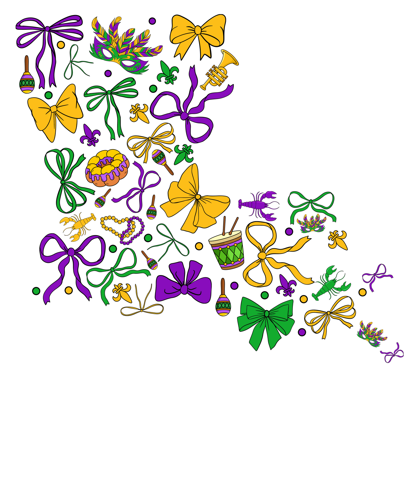 Mardi Gras 942 - Or 25122024 Vtn  Mardi Gras Louisiana Coquette