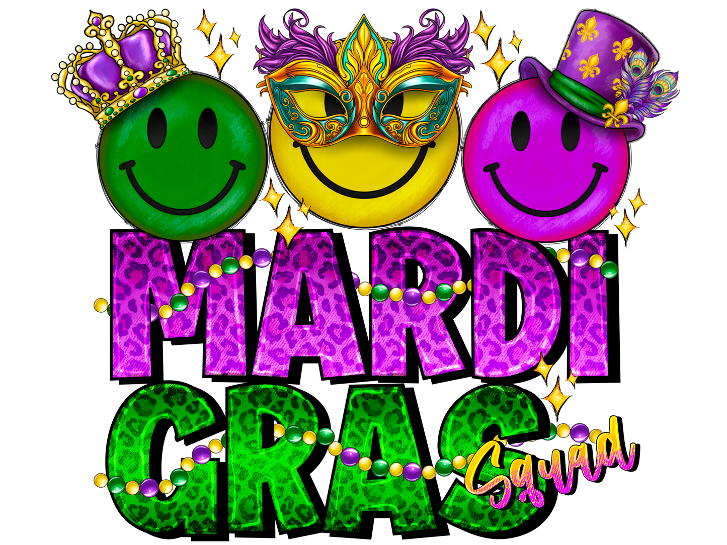 Mardi Gras 810 - Mardigrassquadsmileyface