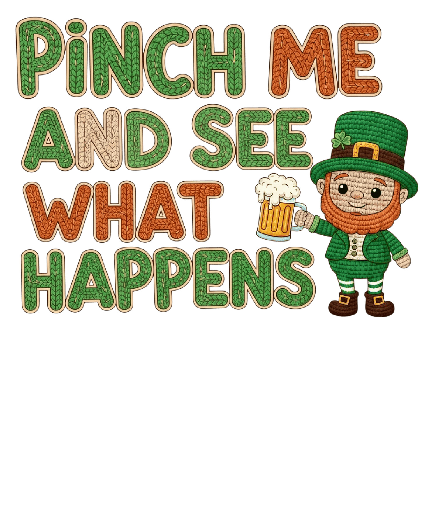 St. Patrick's Day 91 - Knitted Yarn Crochet Patricks Day 138316000 2 (12)
