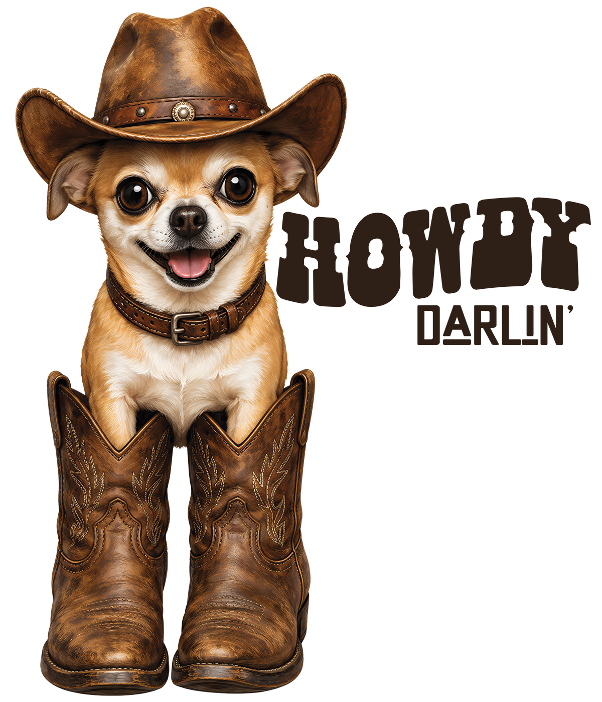 Randomness 855 - Howdy Darlin Chihuahua