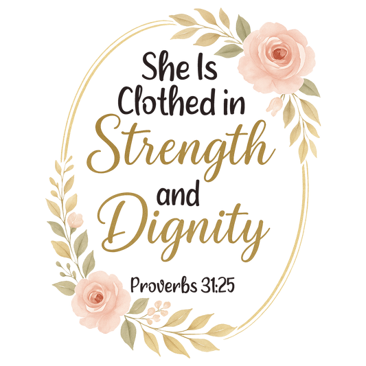 She Is Clothed in Strength and Dignity