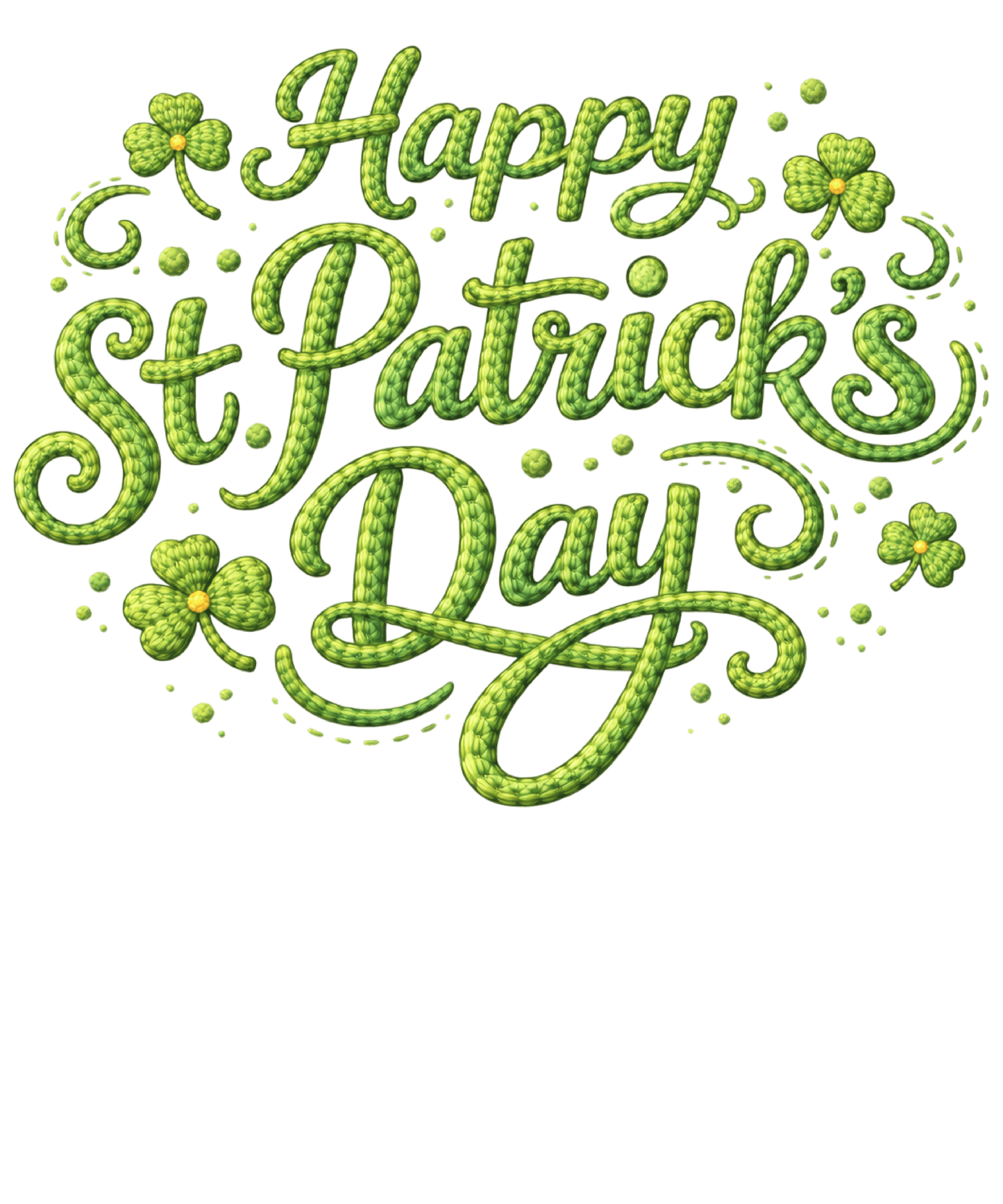 St. Patrick's Day 88 - Knitted Yarn Crochet Patricks Day 138316000 2 (1)