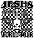 Jesus tour checkered