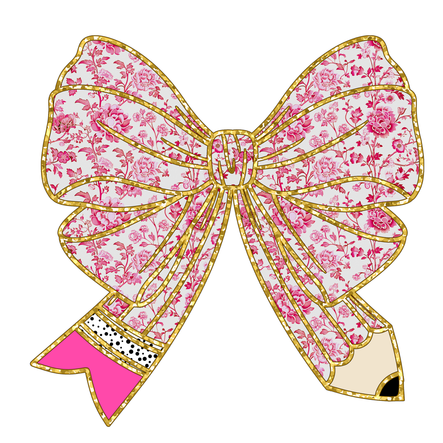 Valentine's Day 52 - Glitter Chinoiserie Coquette