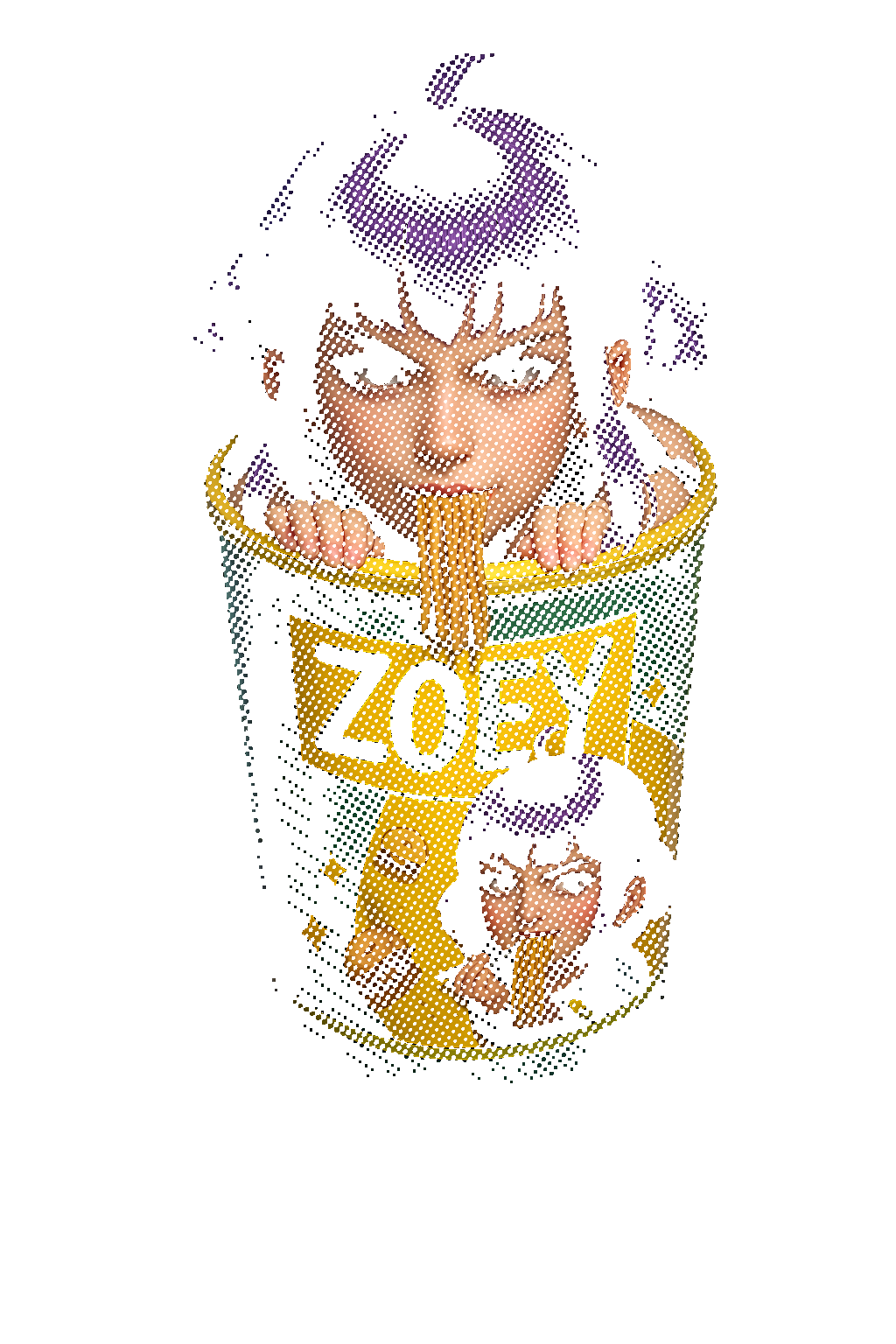 Randomness 1815 - Zoeyhalftone