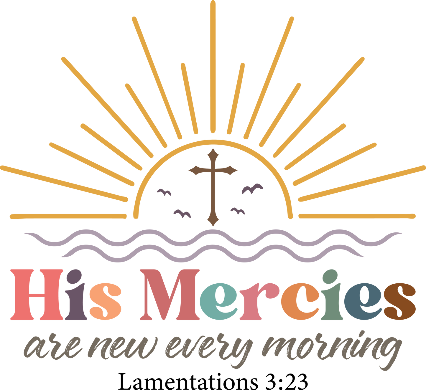 his mercies are new every morning
