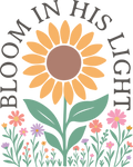 bloom in his light