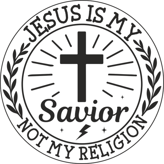 jesus is my savior not my religion