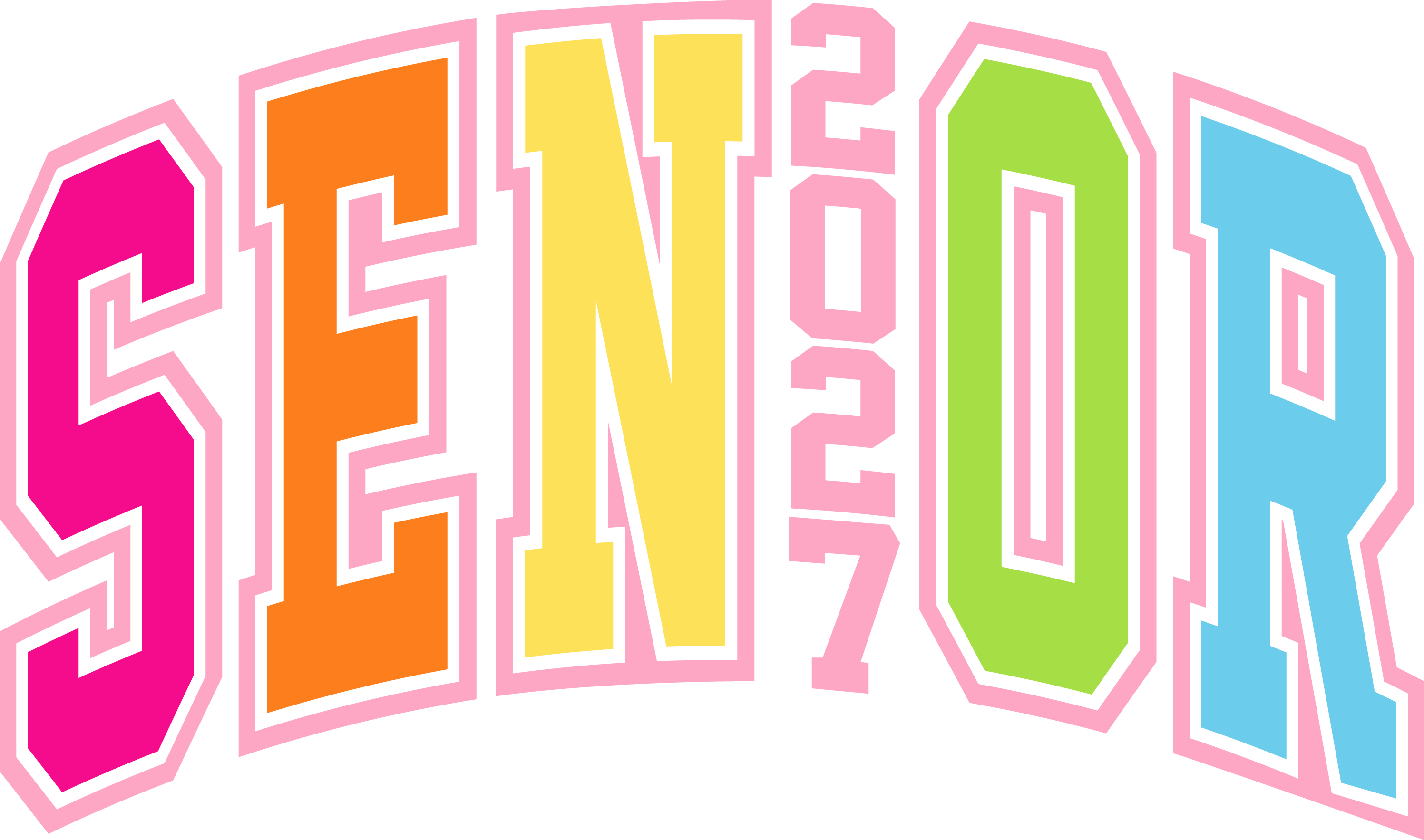 Back to School 396 - Senior Neon Art