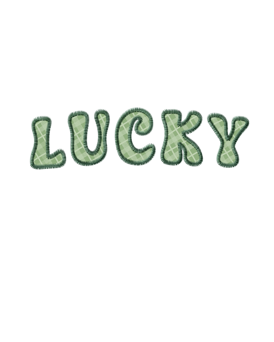 St. Patrick's Day 122 - St Patricks Day Lucky And 116383138 Lucky Embroidered