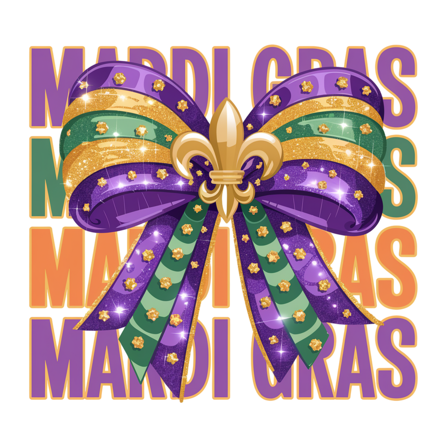 Mardi Gras 714 - Mardi Gras Coquette Bow Png 112273449 Mardi Gras Coquette Bow